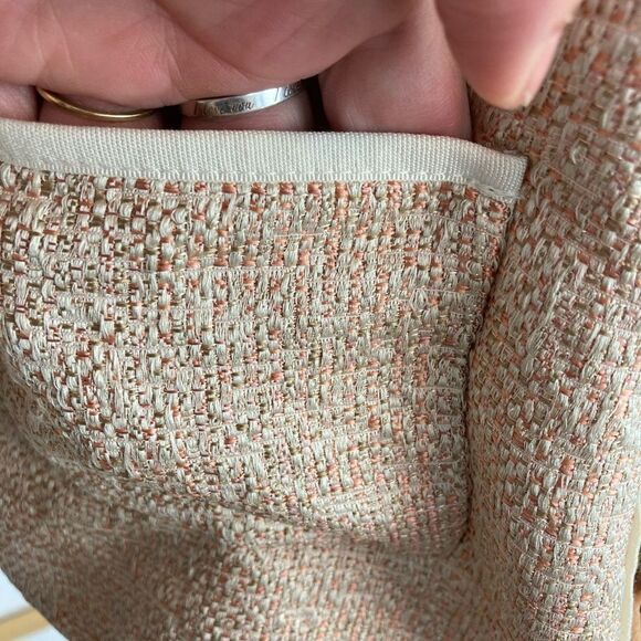 Seventy Florence Italy ladylike chic blazer w/ ribbon bow, pearls, and chains - Picture 7 of 13